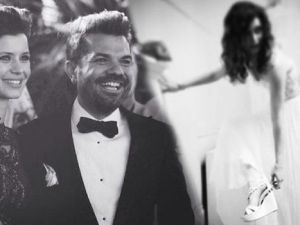 İŞTE BEREN SAAT'İN GELİNLİĞİ